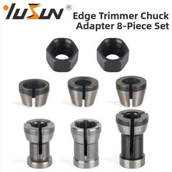 Κύλινδρος σφιξίματος για μηχανή κοπής με επεκτεινόμενη μετατροπική θήκη για ξυλουργική φρέζα, χάλυβας, μοντέλα 6 mm, 6,35 mm, 8 mm, μάρκα Yusheng