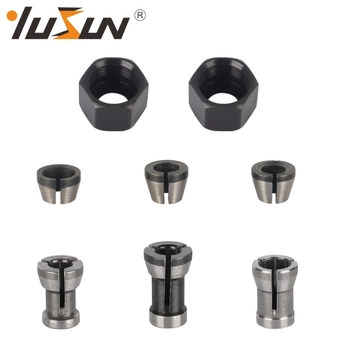 Κύλινδρος σφιξίματος για μηχανή κοπής με επεκτεινόμενη μετατροπική θήκη για ξυλουργική φρέζα, χάλυβας, μοντέλα 6 mm, 6,35 mm, 8 mm, μάρκα Yusheng