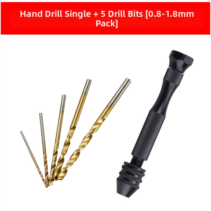 Xinsentuo Σετ εργαλείων χειροκίνητου τρυπανιού για μοντέλα DIY — Αλουμινού κράμα, 150 τεμάχια, για πλαστικό/ξύλο/ακρυλικό