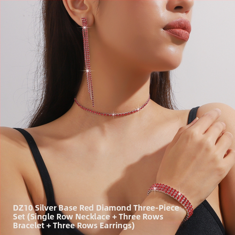 Κολιέ με κρυστάλλους, μενταγιόν από τιτάνιο ατσάλι, πολύστρωτος γεωμετρικός σχεδιασμός για γυναίκες