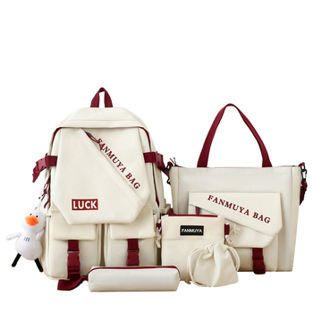 Skolas mugursoma - Oxford audums, izturīgs pret nodilumu, mūsdienīgs stils, poliestera oderējums, vienkrāsains raksts