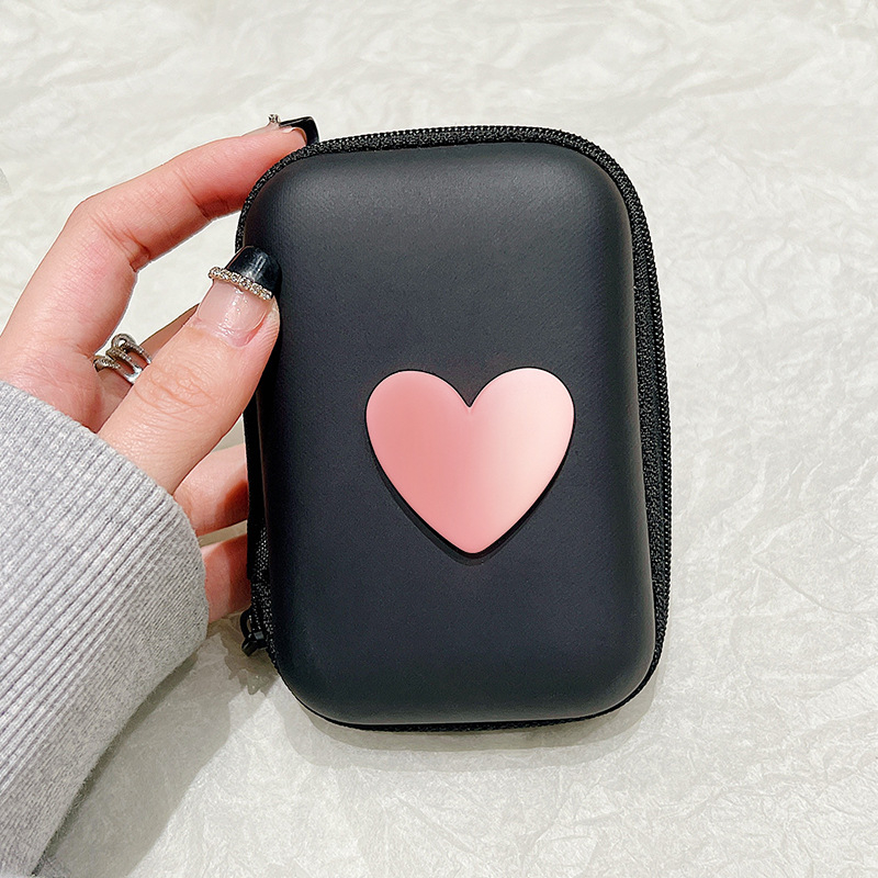 YJX-102 EVA ausinių pakavimo krepšys – karšto presavimo + siuvimas, 3C elektronikos pakavimas