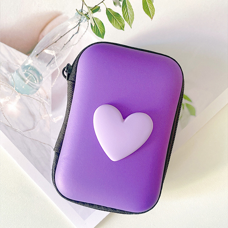 YJX-102 EVA ausinių pakavimo krepšys – karšto presavimo + siuvimas, 3C elektronikos pakavimas