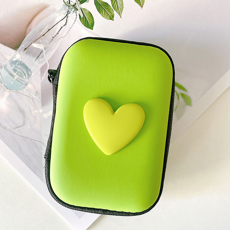 YJX-102 EVA ausinių pakavimo krepšys – karšto presavimo + siuvimas, 3C elektronikos pakavimas