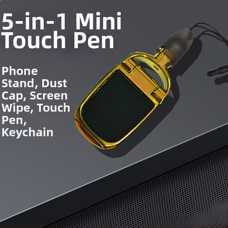 5-σε-1 βάση για κινητό και tablet με stylus χωρητικότητας και πλαστικό περίβλημα