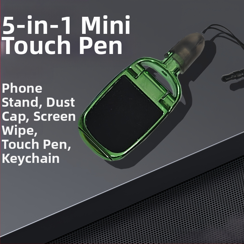 5-σε-1 βάση για κινητό και tablet με stylus χωρητικότητας και πλαστικό περίβλημα