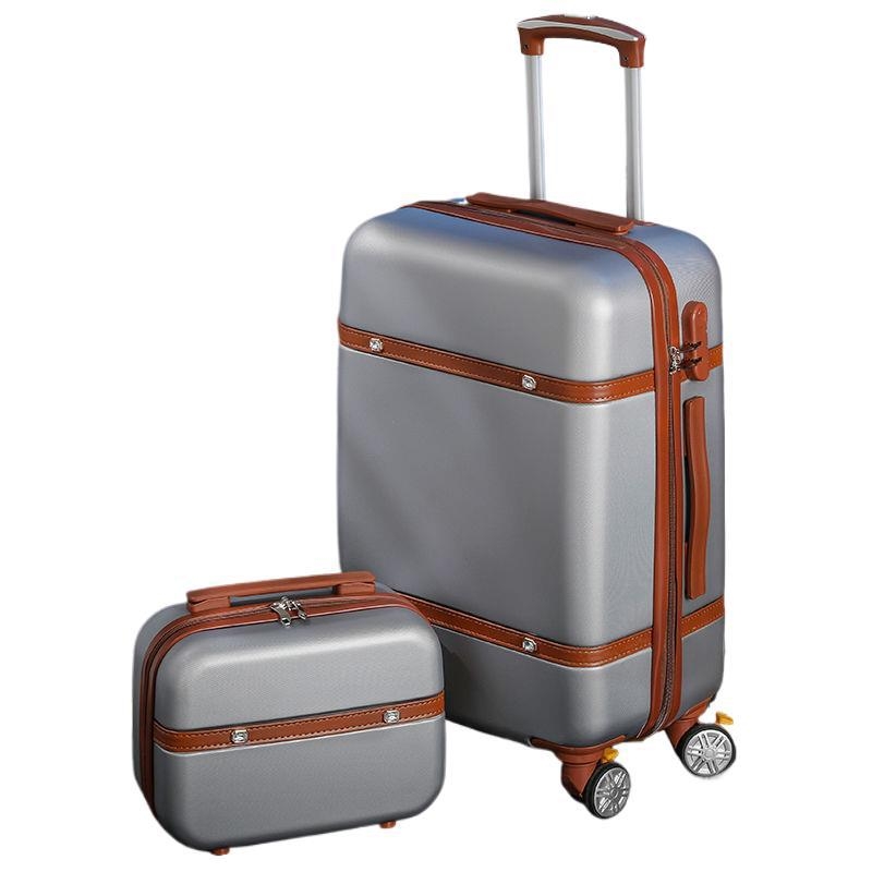 Чанта за багаж с цип, ABS+PC материал, универсални колела, заключване с парола, подходяща за семейни пътувания