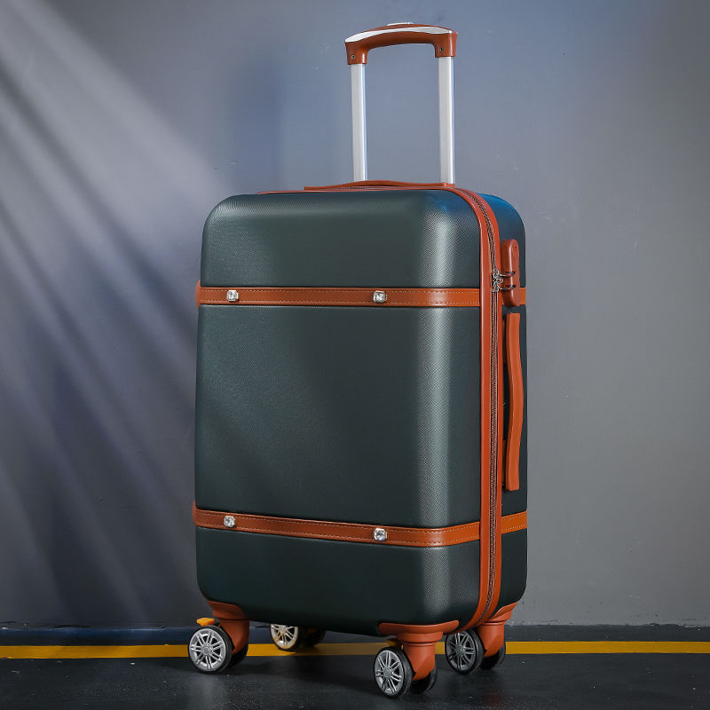 Чанта за багаж с цип, ABS+PC материал, универсални колела, заключване с парола, подходяща за семейни пътувания