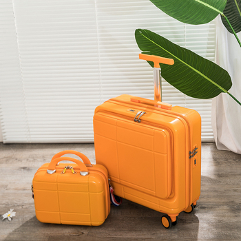 Silver Shield PC бизнес куфар с предно отваряне, цип, универсални колела и заключване с парола