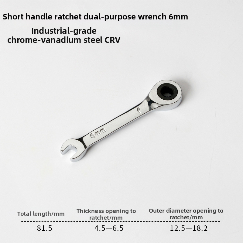 Dvipusiai veržliarakčio pagalbinis ritinėlis su kompaktišku dizainu, chromo-vanadžio plienas