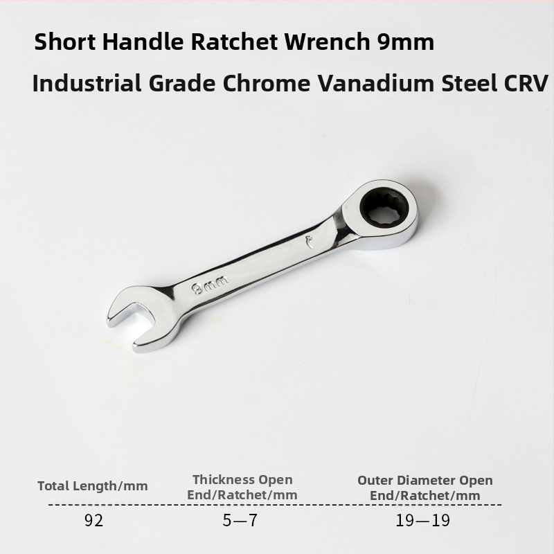 Dvipusiai veržliarakčio pagalbinis ritinėlis su kompaktišku dizainu, chromo-vanadžio plienas
