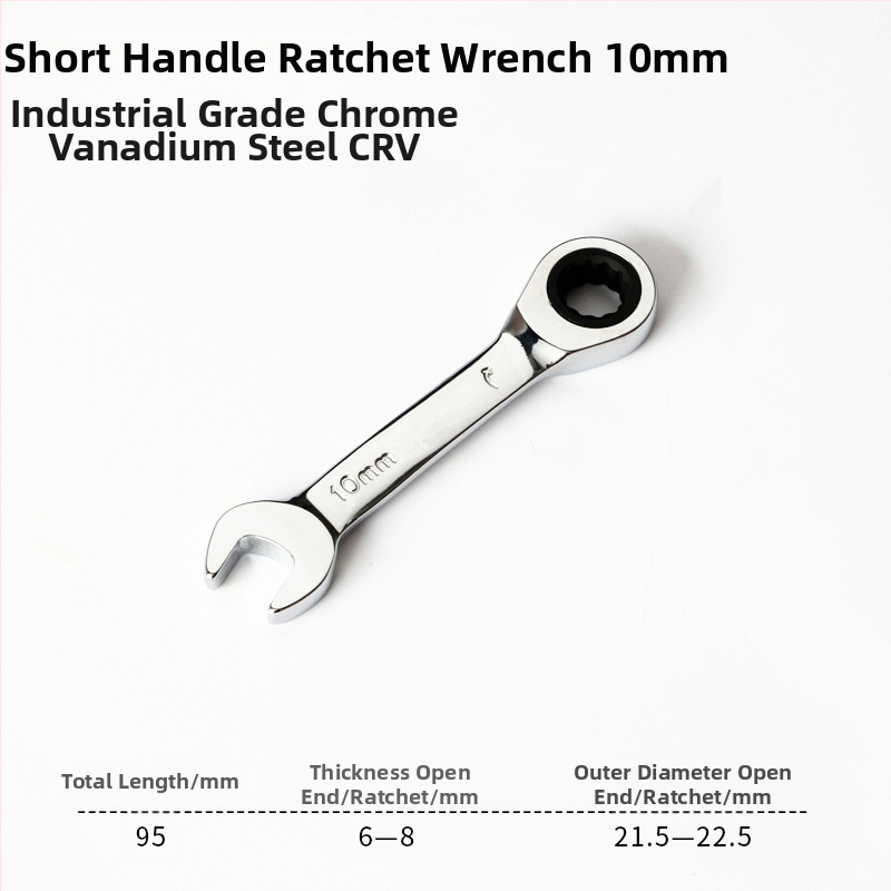 Dvipusiai veržliarakčio pagalbinis ritinėlis su kompaktišku dizainu, chromo-vanadžio plienas