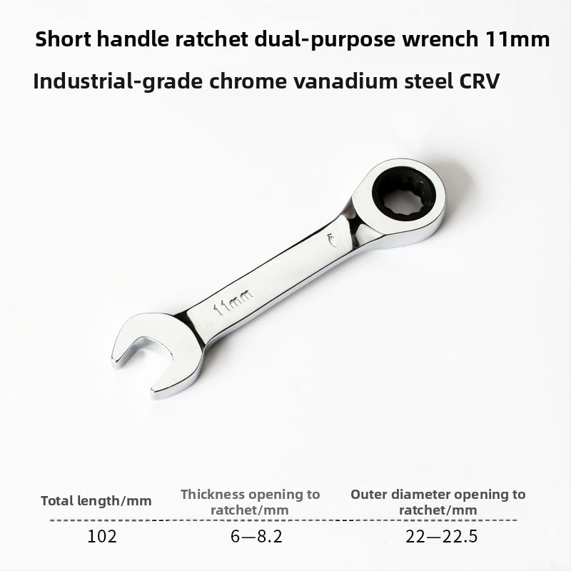 Dvipusiai veržliarakčio pagalbinis ritinėlis su kompaktišku dizainu, chromo-vanadžio plienas