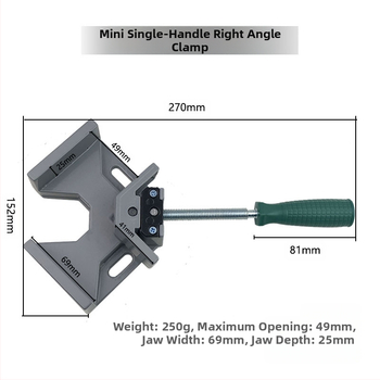 Clește unghi drept 90°, fontă ductilă, model 5299-1, pentru instalații fixe, stil modern