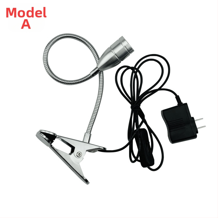 LED клип прожектор с алуминиев корпус, 5W–12W, CRI 80–89, ≤36V, бутонен превключвател