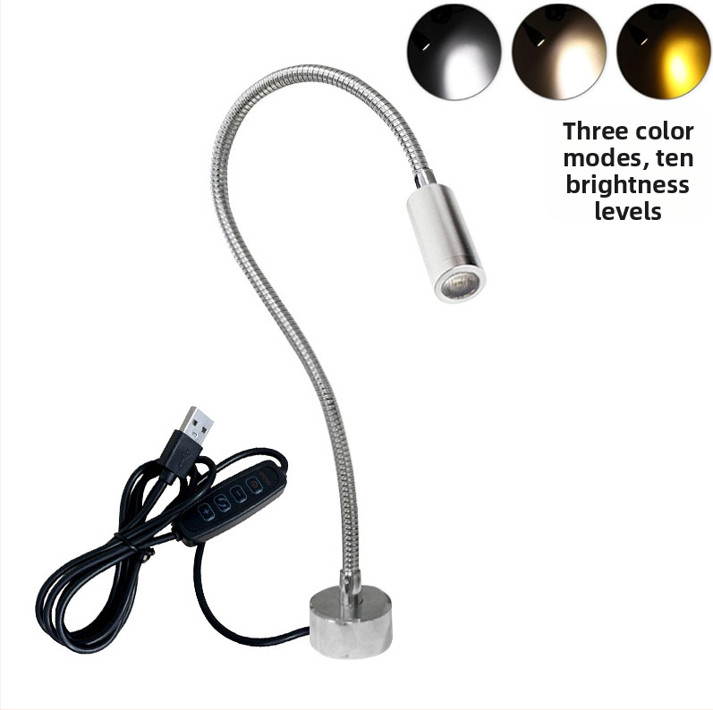 LED klipinis prožektorius su aliuminio korpusu, 5W–12W, CRI 80–89, ≤36V, mygtuko jungiklis