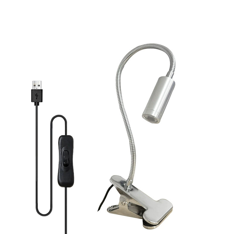 LED klipinis prožektorius su aliuminio korpusu, 5W–12W, CRI 80–89, ≤36V, mygtuko jungiklis