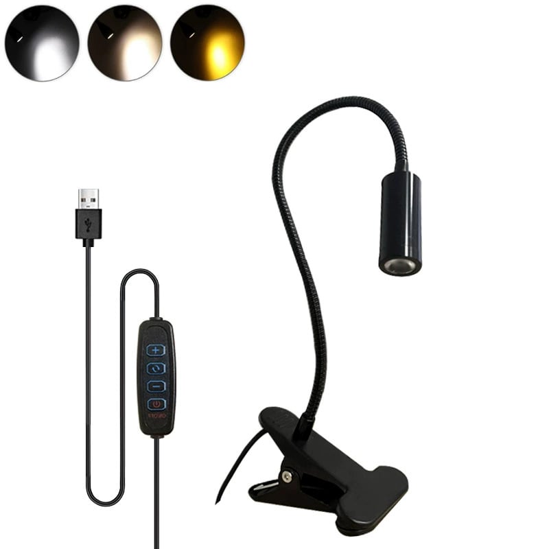 LED klipinis prožektorius su aliuminio korpusu, 5W–12W, CRI 80–89, ≤36V, mygtuko jungiklis