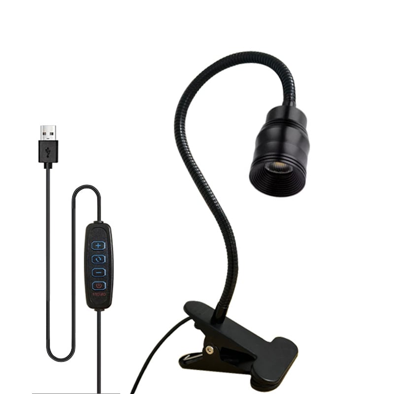 LED klipinis prožektorius su aliuminio korpusu, 5W–12W, CRI 80–89, ≤36V, mygtuko jungiklis