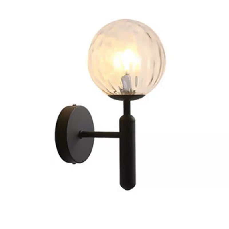 LED sienas lampa ar stikla abažūru, alumīnija korpuss, spriegums ≤36V