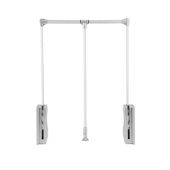 Κρεμάστρες ρούχων με αμορτισέρ για γκαρνταρόμπα, ντουλάπι και υψηλό ντουλάπι — Αλουμίνιο KM-306, Σύγχρονο μινιμαλιστικό στυλ, Προέλευση Φοσάν