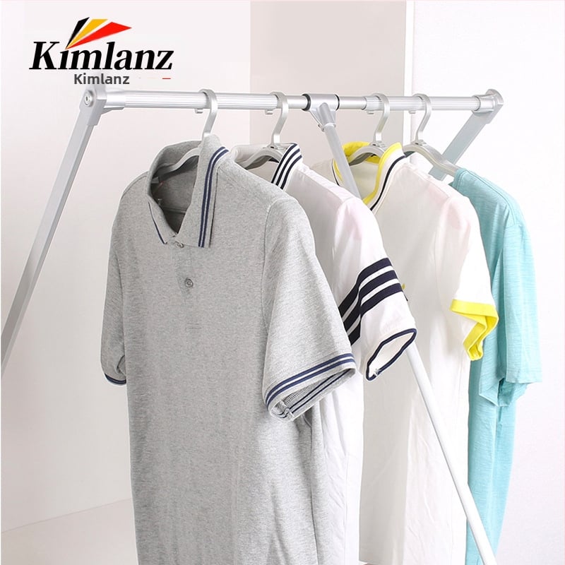 Κρεμάστρες ρούχων με αμορτισέρ για γκαρνταρόμπα, ντουλάπι και υψηλό ντουλάπι — Αλουμίνιο KM-306, Σύγχρονο μινιμαλιστικό στυλ, Προέλευση Φοσάν