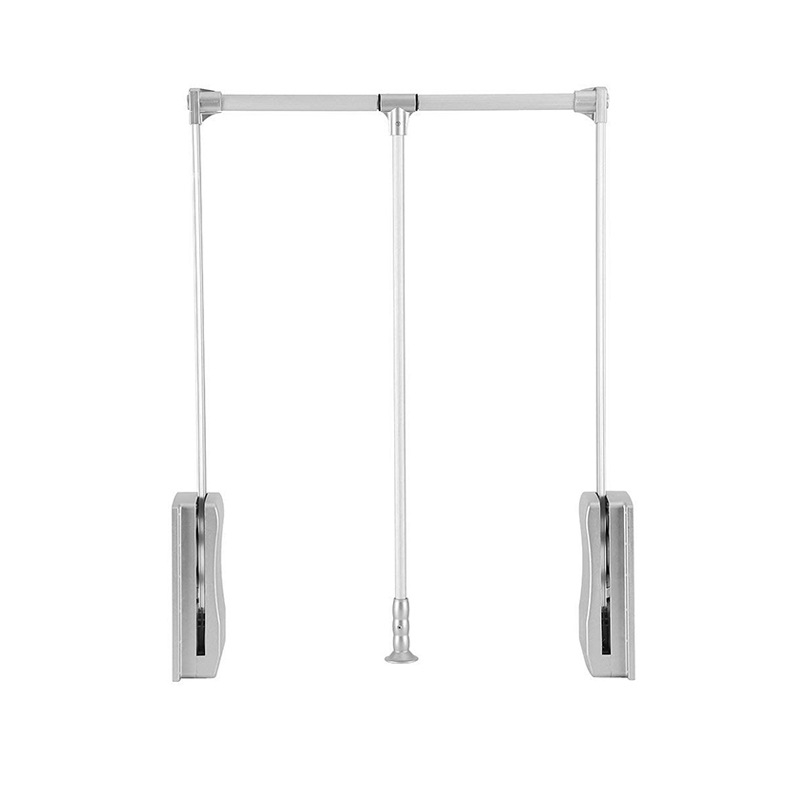 Κρεμάστρες ρούχων με αμορτισέρ για γκαρνταρόμπα, ντουλάπι και υψηλό ντουλάπι — Αλουμίνιο KM-306, Σύγχρονο μινιμαλιστικό στυλ, Προέλευση Φοσάν