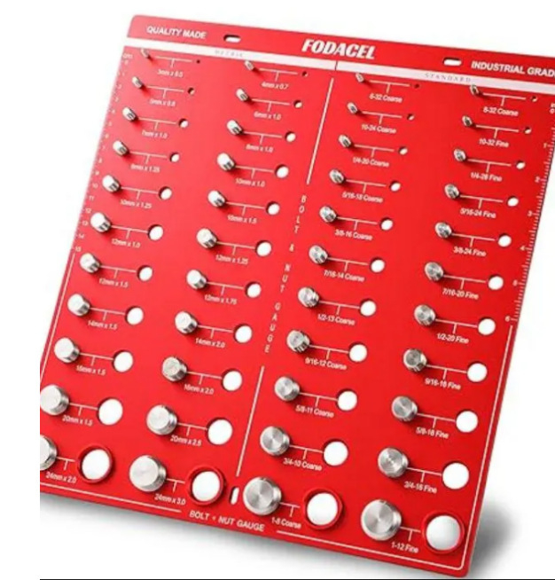 Έλεγχος σπειρώματος βιδών και παξιμαδίων – Μετρητής