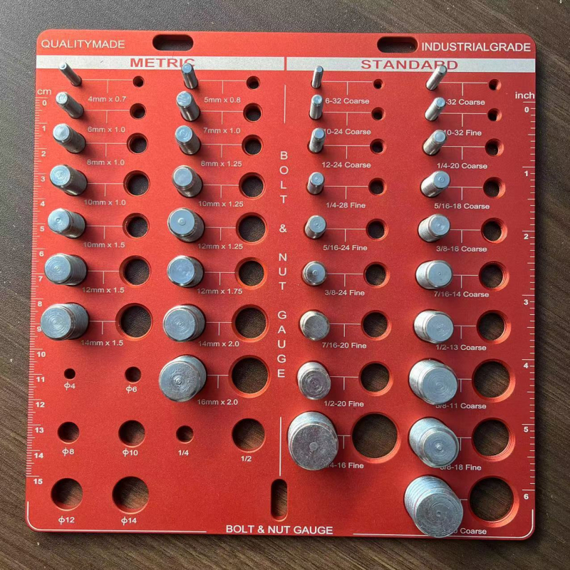 Έλεγχος σπειρώματος βιδών και παξιμαδίων – Μετρητής