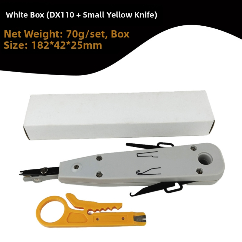 KD-1 Κόφτης καλωδίων για δικτυακούς πίνακες - ABS + εργαλειακός χάλυβας, βάρος 53 g, κατάλληλος για 110 patch panel και δικτυακούς/τηλεφωνικούς πίνακες