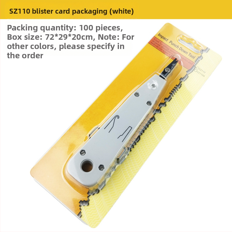 KD-1 Κόφτης καλωδίων για δικτυακούς πίνακες - ABS + εργαλειακός χάλυβας, βάρος 53 g, κατάλληλος για 110 patch panel και δικτυακούς/τηλεφωνικούς πίνακες