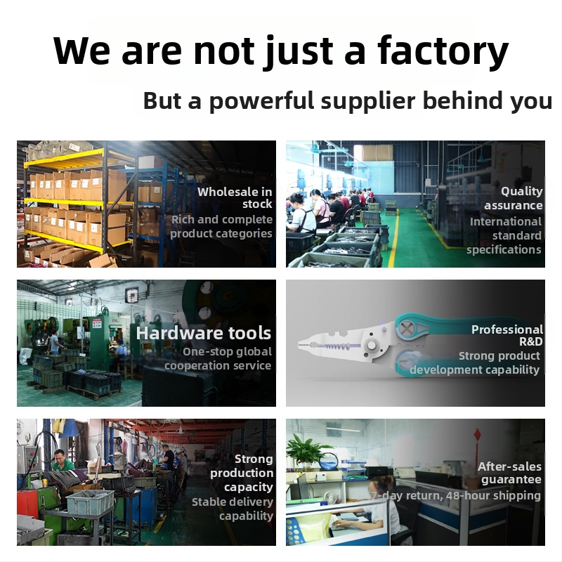 Електротехнически многофункционални клещи за обелване на проводници и кримпване – здрави и издръжливи, правоъгълна форма, 0.155 кг, марка Treatment