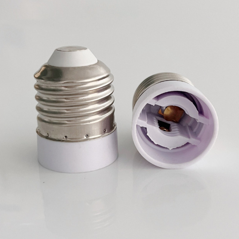 E27 κεραμική βιδωτή βάση λαμπτήρα, PVC σώμα και PVC κάλυμμα, IP20, μοντέλο QPD-008, τροφοδοσία από πρίζα