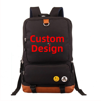 Mugursoma ar lielu ietilpību, no Oxford auduma, ar anime karikatūras motīvu, elpojoša un izturīga pret nolietojumu