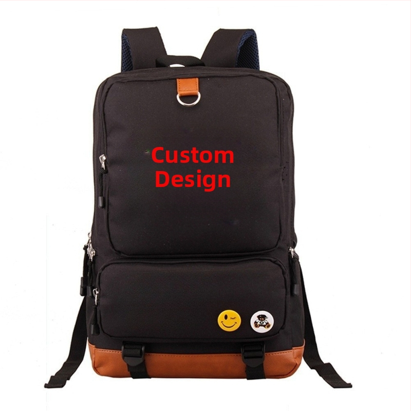 Mugursoma ar lielu ietilpību, no Oxford auduma, ar anime karikatūras motīvu, elpojoša un izturīga pret nolietojumu