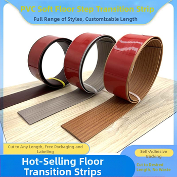 PVC περιθώριο δαπέδου – γυαλισμένη επιφάνεια, πάχος 3,5 mm, προφίλ άκρου/κατωφλίου, αντοχή στη φθορά 100 κύκλοι