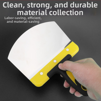 Σπάτουλα σοβάτισματος με λεπίδα από ανοξείδωτο ατσάλι, πλαστικό χερούλι, σειρά Putty knife, Jiuling, LC cabinet-feeder προδιαγραφές