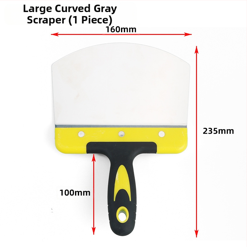 Σπάτουλα σοβάτισματος με λεπίδα από ανοξείδωτο ατσάλι, πλαστικό χερούλι, σειρά Putty knife, Jiuling, LC cabinet-feeder προδιαγραφές