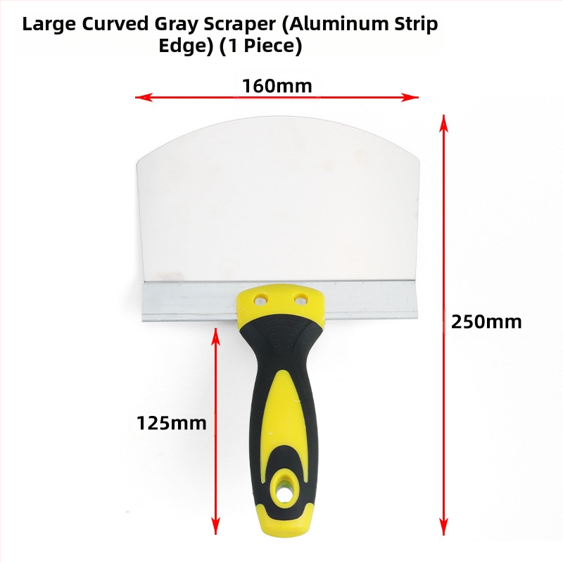 Σπάτουλα σοβάτισματος με λεπίδα από ανοξείδωτο ατσάλι, πλαστικό χερούλι, σειρά Putty knife, Jiuling, LC cabinet-feeder προδιαγραφές