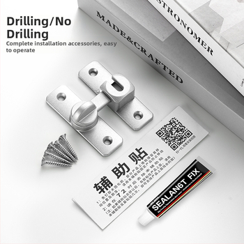 Κλειδαριά τύπου πεταλούδα από κράμα αλουμινίου, Κ-τύπος, ηλεκτροπλατινωμένο φινίρισμα, μοντέρνος μινιμαλιστικός σχεδιασμός