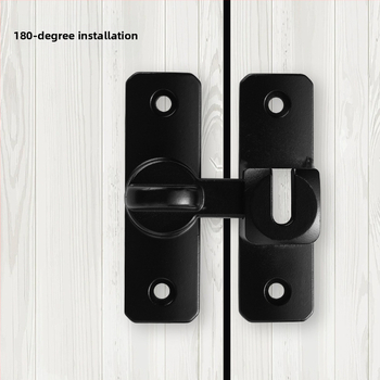 Κλειδαριά τύπου πεταλούδα από κράμα αλουμινίου, Κ-τύπος, ηλεκτροπλατινωμένο φινίρισμα, μοντέρνος μινιμαλιστικός σχεδιασμός