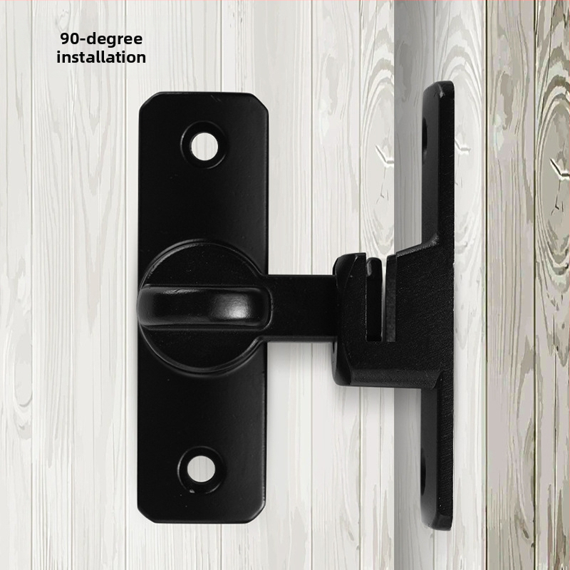 Κλειδαριά τύπου πεταλούδα από κράμα αλουμινίου, Κ-τύπος, ηλεκτροπλατινωμένο φινίρισμα, μοντέρνος μινιμαλιστικός σχεδιασμός