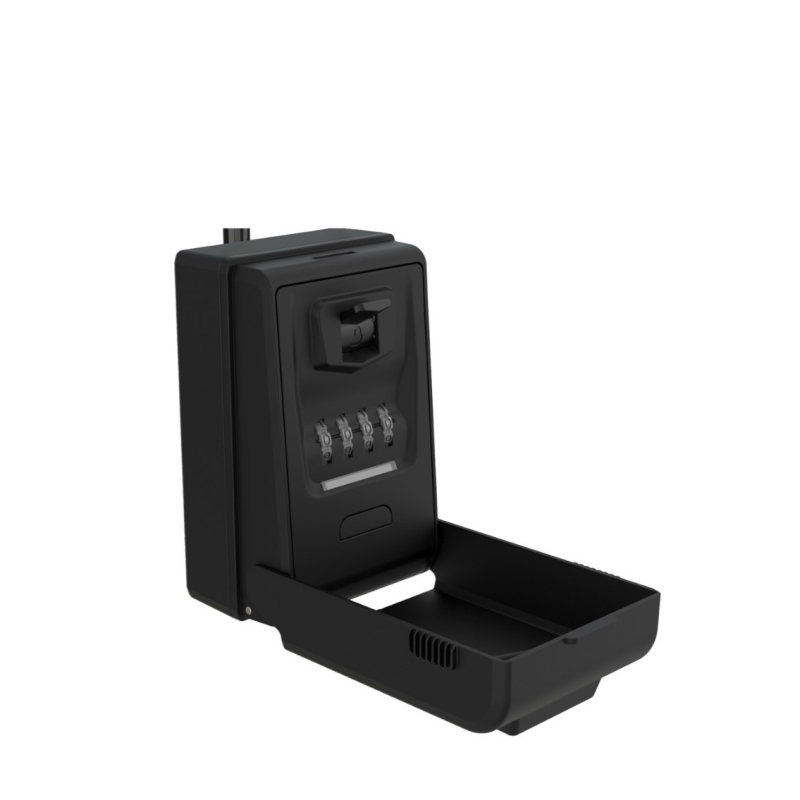 Κλειδοθήκη αλουμινίου με κωδικό CH-817/827, μοντέρνος μινιμαλισμός, τοίχος ή κρεμάστρα, αριθμητικό κλείδωμα