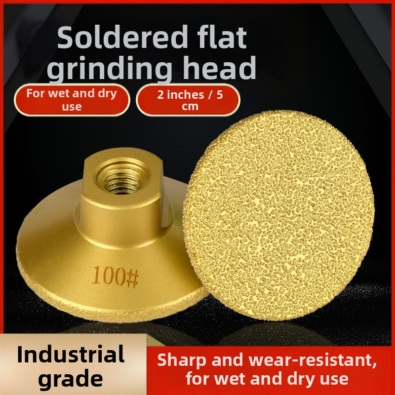 Melton MG025 Διαμαντι Brazing επίπεδη κεφαλή λείανσης για πλακάκια, μάρμαρο και πέτρα – γυάλισμα