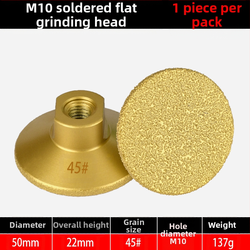 Melton MG025 Διαμαντι Brazing επίπεδη κεφαλή λείανσης για πλακάκια, μάρμαρο και πέτρα – γυάλισμα