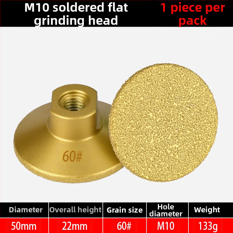 Melton MG025 Διαμαντι Brazing επίπεδη κεφαλή λείανσης για πλακάκια, μάρμαρο και πέτρα – γυάλισμα