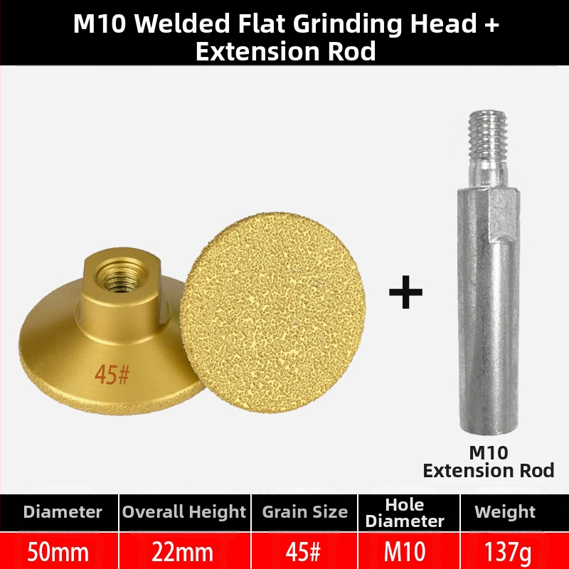 Melton MG025 Διαμαντι Brazing επίπεδη κεφαλή λείανσης για πλακάκια, μάρμαρο και πέτρα – γυάλισμα