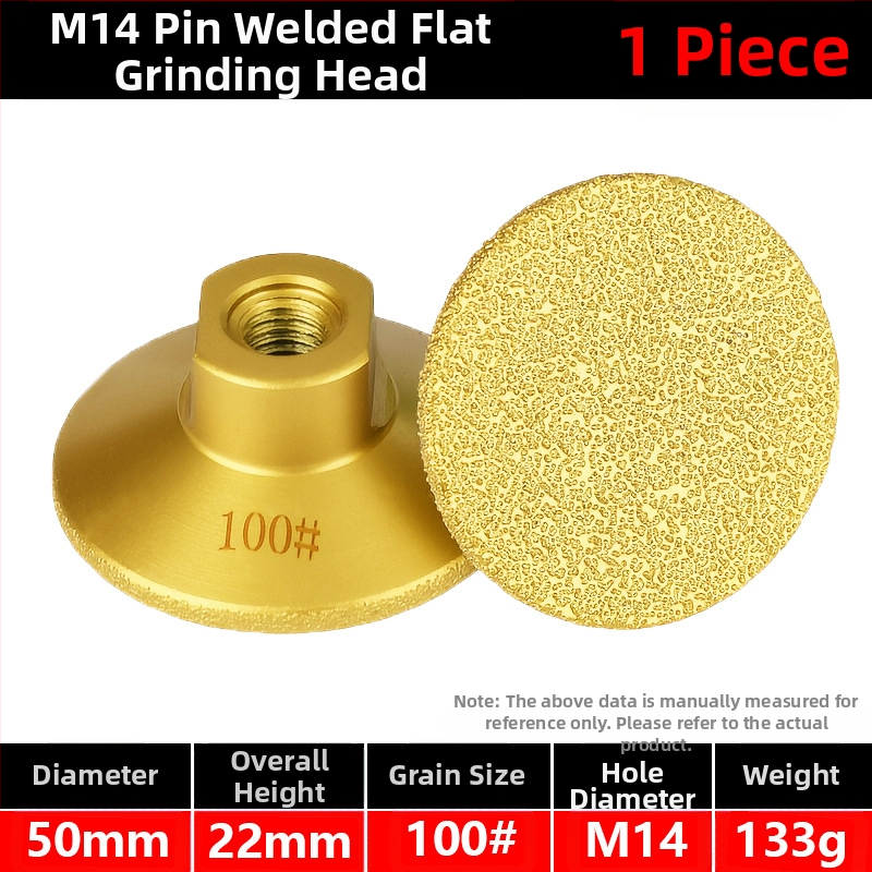 Melton MG025 Διαμαντι Brazing επίπεδη κεφαλή λείανσης για πλακάκια, μάρμαρο και πέτρα – γυάλισμα