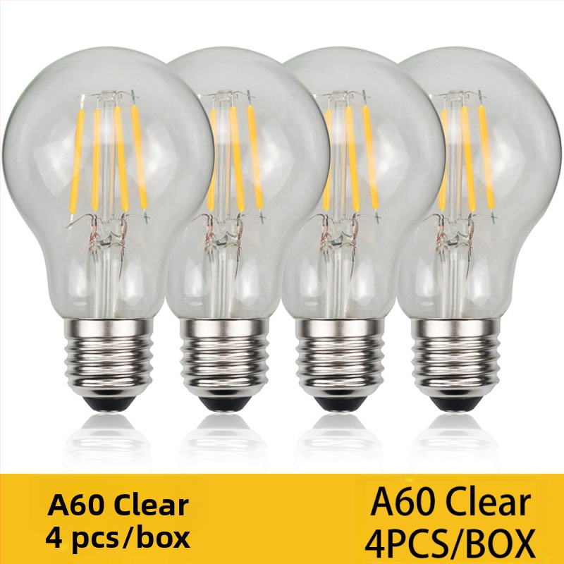 Λάμπα LED Edison με φίλμεντ, βάση E27, μοντέλο ST64, 360 lm, CRI 90+, διάρκεια ζωής 20000 h