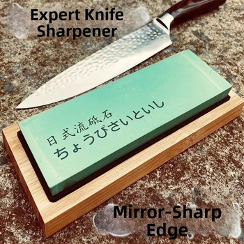 Λίθος ακονίσματος σε ιαπωνικό στυλ με διπλό κόκκο 15000/45000 για οικιακή και επαγγελματική ακονίωση — κορούνδιο